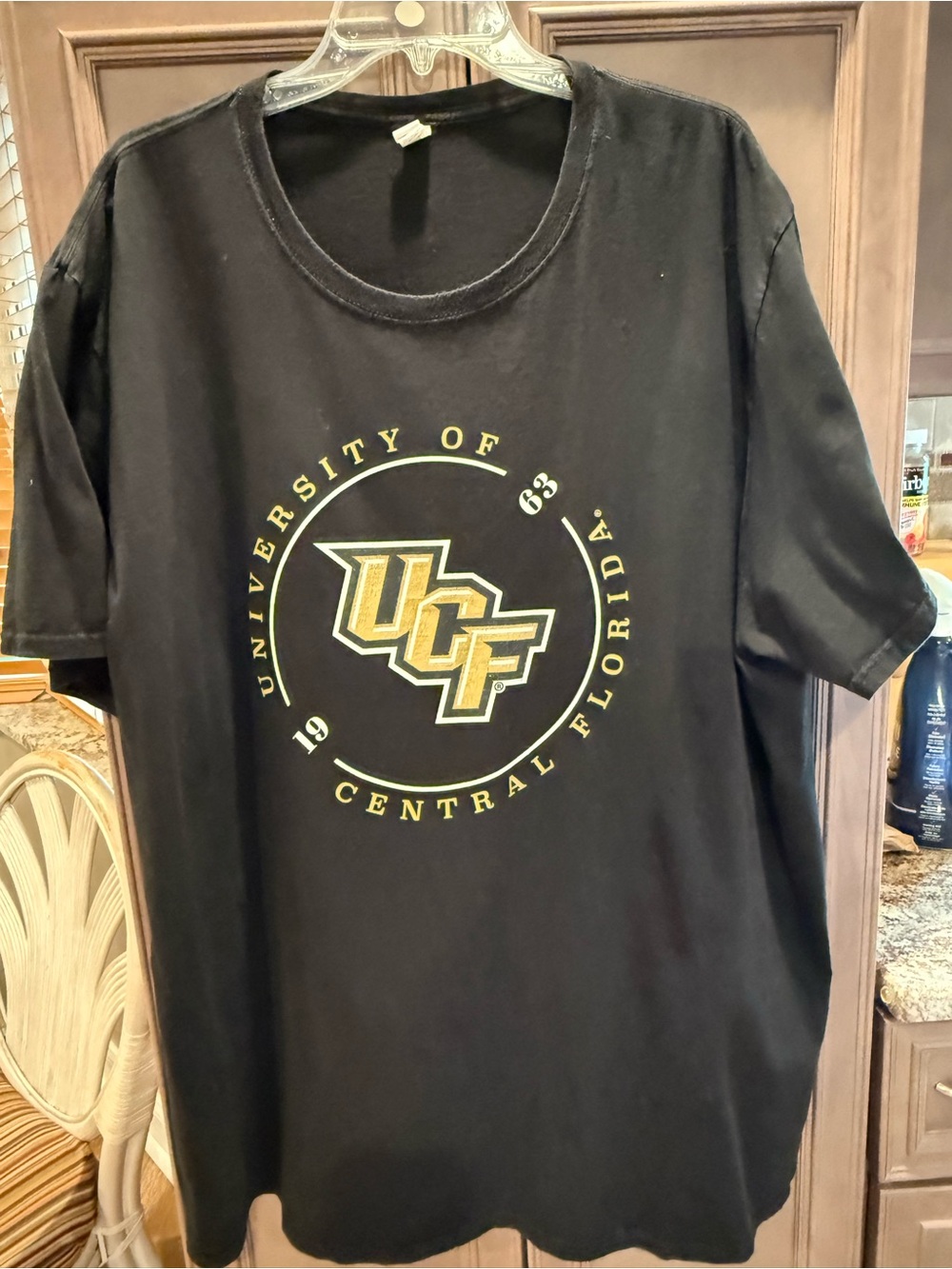 UCF XXXL University of Central Florida Knights Short Sleeve T-Shirt Black